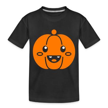 Citrouille - T-shirt bio Premium Enfant - noir - Devant