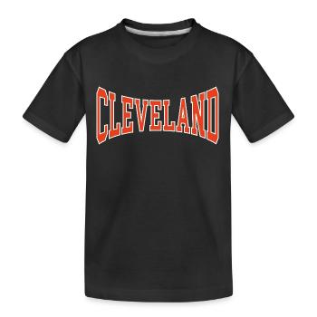 Cleveland - T-shirt bio Premium Enfant - noir - Devant