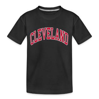 Cleveland - T-shirt bio Premium Enfant - noir - Devant