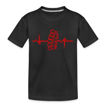 Physiothérapeute chiropracteur physiothérapie - T-shirt bio Premium Enfant - noir - Devant