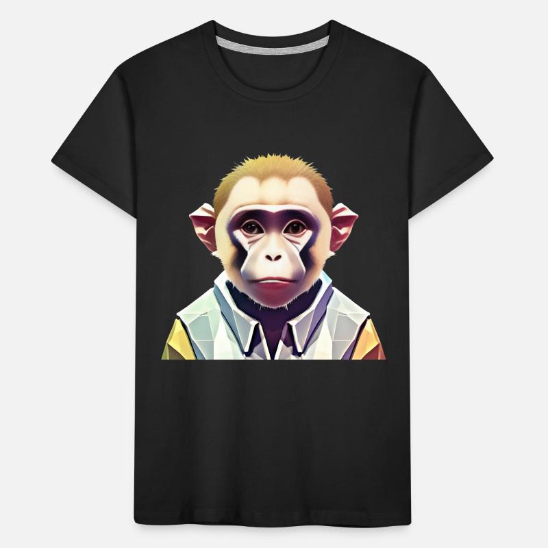 Polygon Monkey Kids' Premium Organic T-Shirt