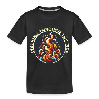 Lyrics Music Lovers Songwriters Music Festival - Kids' Premium Organic T-Shirt - black - Front