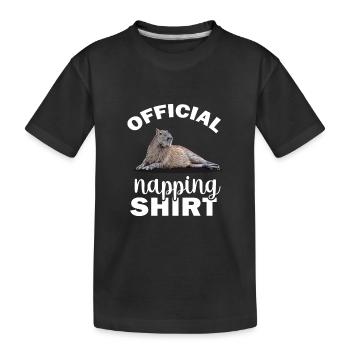 Capybara - T-shirt bio Premium Enfant - noir - Devant
