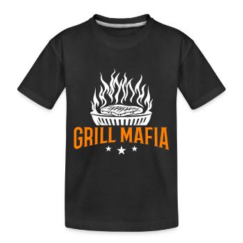 Grillades Mafia Grillades - T-shirt bio Premium Enfant - noir - Devant