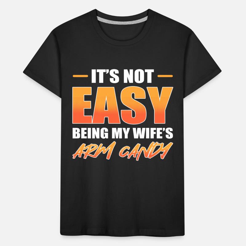 Arm Candy Ehemann Kinder Premium Bio T-Shirt