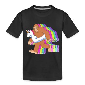 Pool Party - Kinder Premium Bio T-Shirt - Schwarz - Vorne
