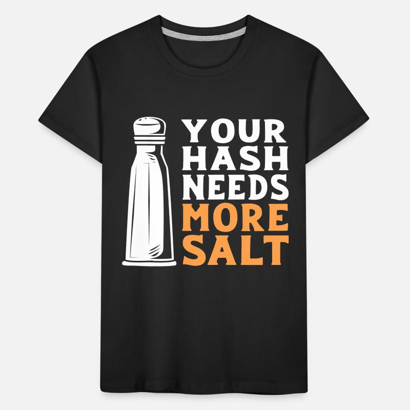 Cybersecurity Cyber Programmer Hacker Kids' Premium Organic T-Shirt