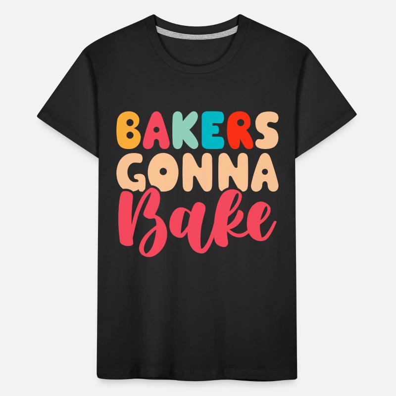 Baking Baker Bakery Kids' Premium Organic T-Shirt