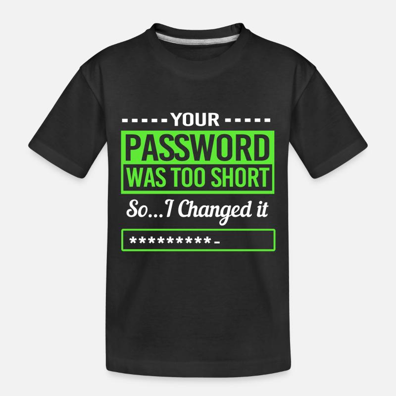 Cyber programmeur cybersécurité Hacker - T-shirt bio Premium Enfant - noir