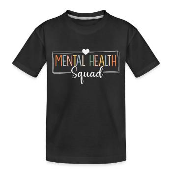 Psychische Gesundheit Santé mentale - T-shirt bio Premium Enfant - noir - Devant