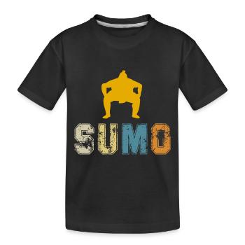 Sumo - T-shirt bio Premium Enfant - noir - Devant