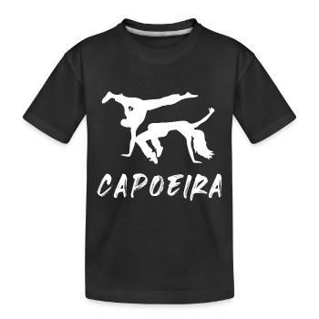 Capoeira - T-shirt bio Premium Enfant - noir - Devant