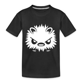 Porc-épic - T-shirt bio Premium Enfant - noir - Devant