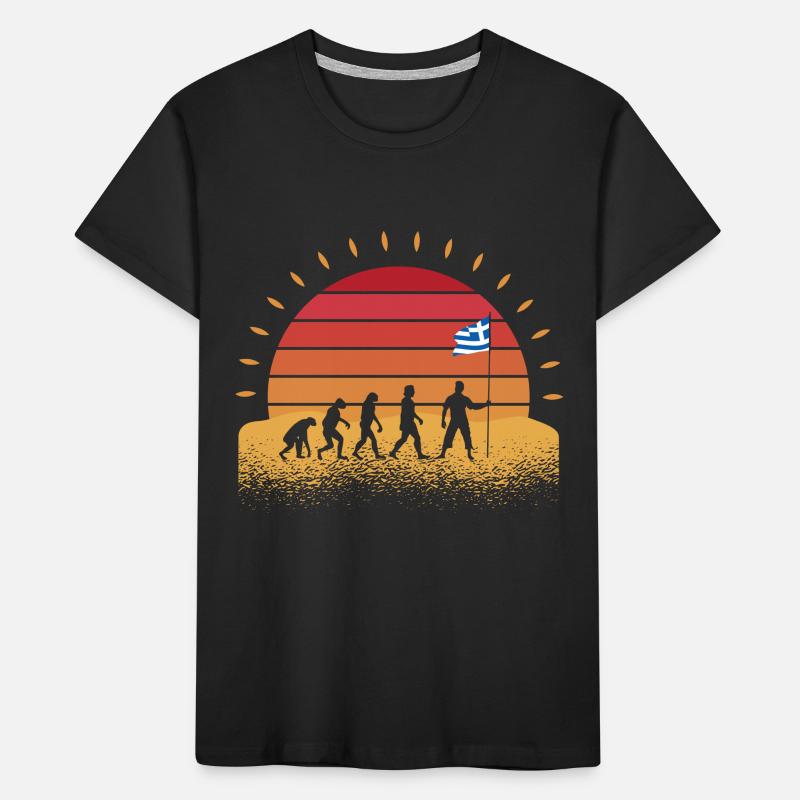 Grecs, Grecs, Grèce T-shirt bio Premium Enfant