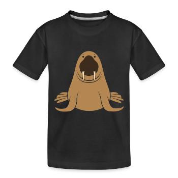 Morse - T-shirt bio Premium Enfant - noir - Devant