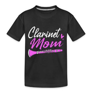 Clarinette - T-shirt bio Premium Enfant - noir - Devant