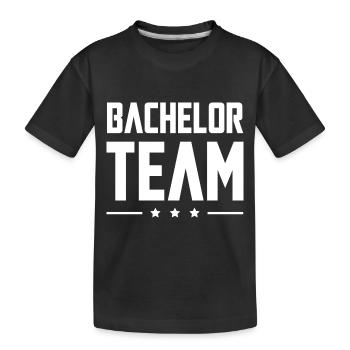 Bachelor Team - Kinder Premium Bio T-Shirt - Schwarz - Vorne