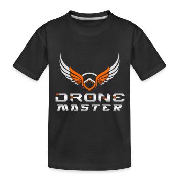 Drone Drones Drone Flight Drone Pilot - Kids' Premium Organic T-Shirt - black - Front