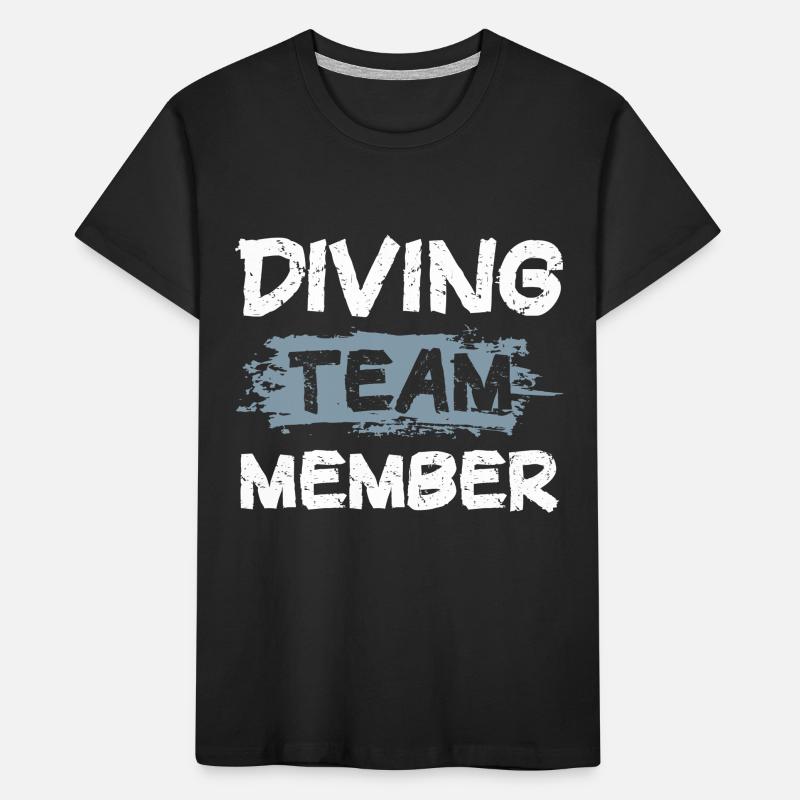 Équipe de plongée T-shirt bio Premium Enfant