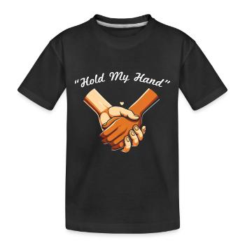 Paroles Mélomanes Auteurs-compositeurs Festival de musique - T-shirt bio Premium Enfant - noir - Devant