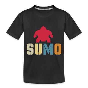 Sumo - T-shirt bio Premium Enfant - noir - Devant