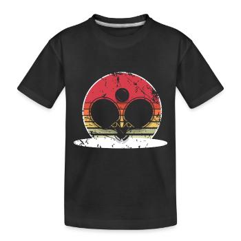 Ping-pong - T-shirt bio Premium Enfant - noir - Devant