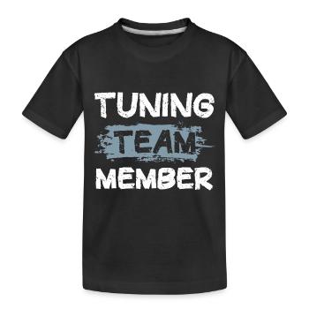 Équipe de tuning - T-shirt bio Premium Enfant - noir - Devant