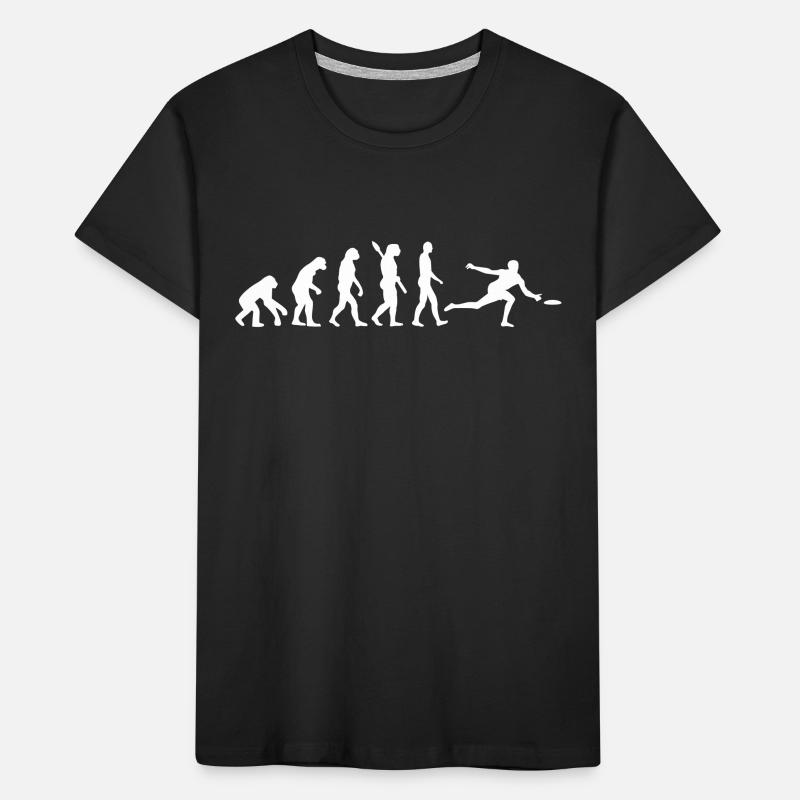 Evolution Frisbee Kids' Premium Organic T-Shirt