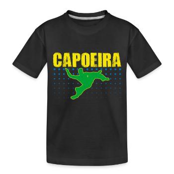 Capoeira - T-shirt bio Premium Enfant - noir - Devant