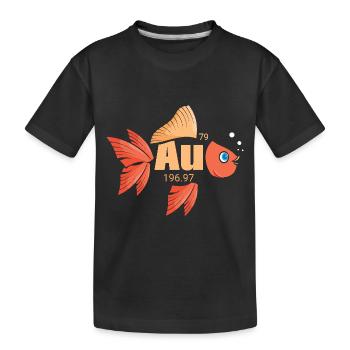 Periodic table - Kids' Premium Organic T-Shirt - black - Front