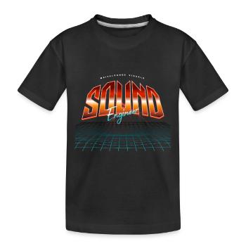 Sound Engineer - Kinder Premium Bio T-Shirt - Schwarz - Vorne