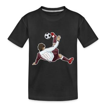 Arab National Soccer Team I Football Qatar - Kinder Premium Bio T-Shirt - Schwarz - Vorne