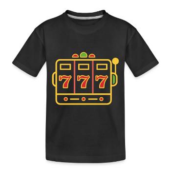 Casino - T-shirt bio Premium Enfant - noir - Devant