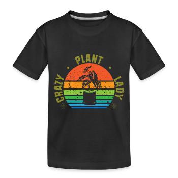 Botaniker - Kinder Premium Bio T-Shirt - Schwarz - Vorne
