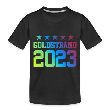 Sables d’or 2023 (Garantie du prix le plus bas) - T-shirt bio Premium Enfant - noir - Devant