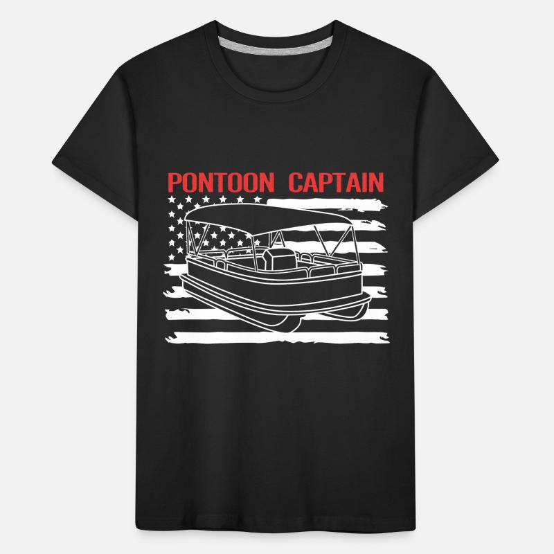 Pontonboot Boot Boote Kinder Premium Bio T-Shirt