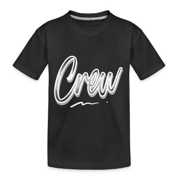 Équipage - T-shirt bio Premium Enfant - noir - Devant