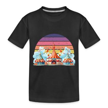 Cirque - T-shirt bio Premium Enfant - noir - Devant