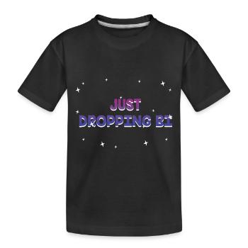 Juste laisser tomber Bi Bisexuel LGBTQ Bi Pride LGBT - T-shirt bio Premium Enfant - noir - Devant