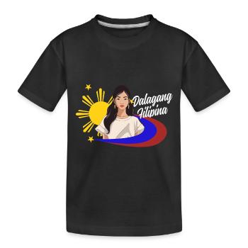 Philippines Drapeau philippin Philippines I Cadeau - T-shirt bio Premium Enfant - noir - Devant