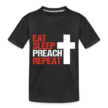 Pasteur - T-shirt bio Premium Enfant - noir - Devant
