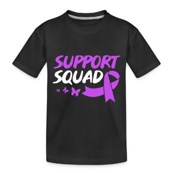 Autoimmune disease - Kids' Premium Organic T-Shirt - black - Front