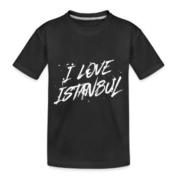 J’aime Istanbul - T-shirt bio Premium Enfant - noir - Devant