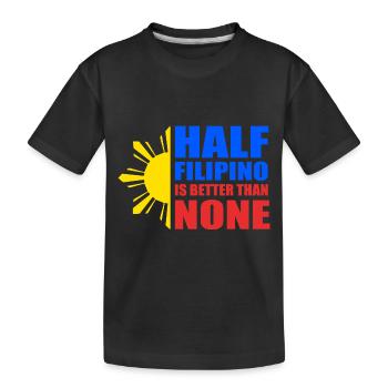 Filipino Philippines - T-shirt bio Premium Enfant - noir - Devant