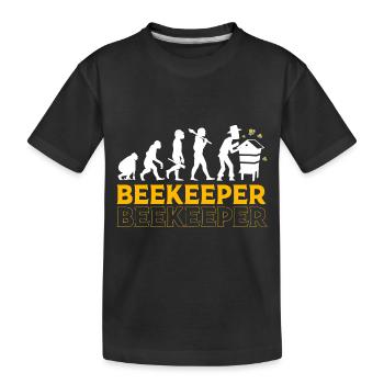 Apiculteur - T-shirt bio Premium Enfant - noir - Devant
