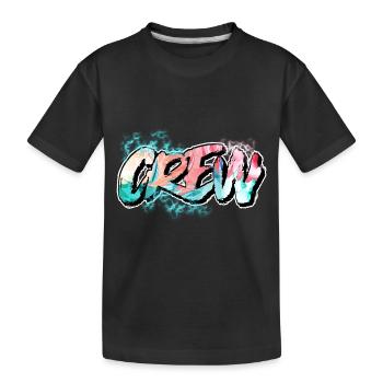 Équipage - T-shirt bio Premium Enfant - noir - Devant