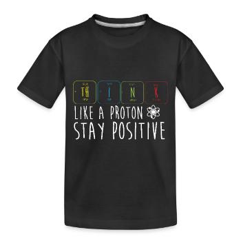 Periodic table - Kids' Premium Organic T-Shirt - black - Front