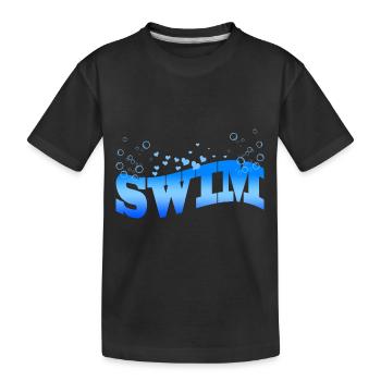 Nager - T-shirt bio Premium Enfant - noir - Devant