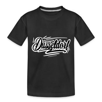 Dusseldorf - T-shirt bio Premium Enfant - noir - Devant
