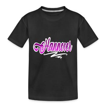 Hannover - Kinder Premium Bio T-Shirt - Schwarz - Vorne